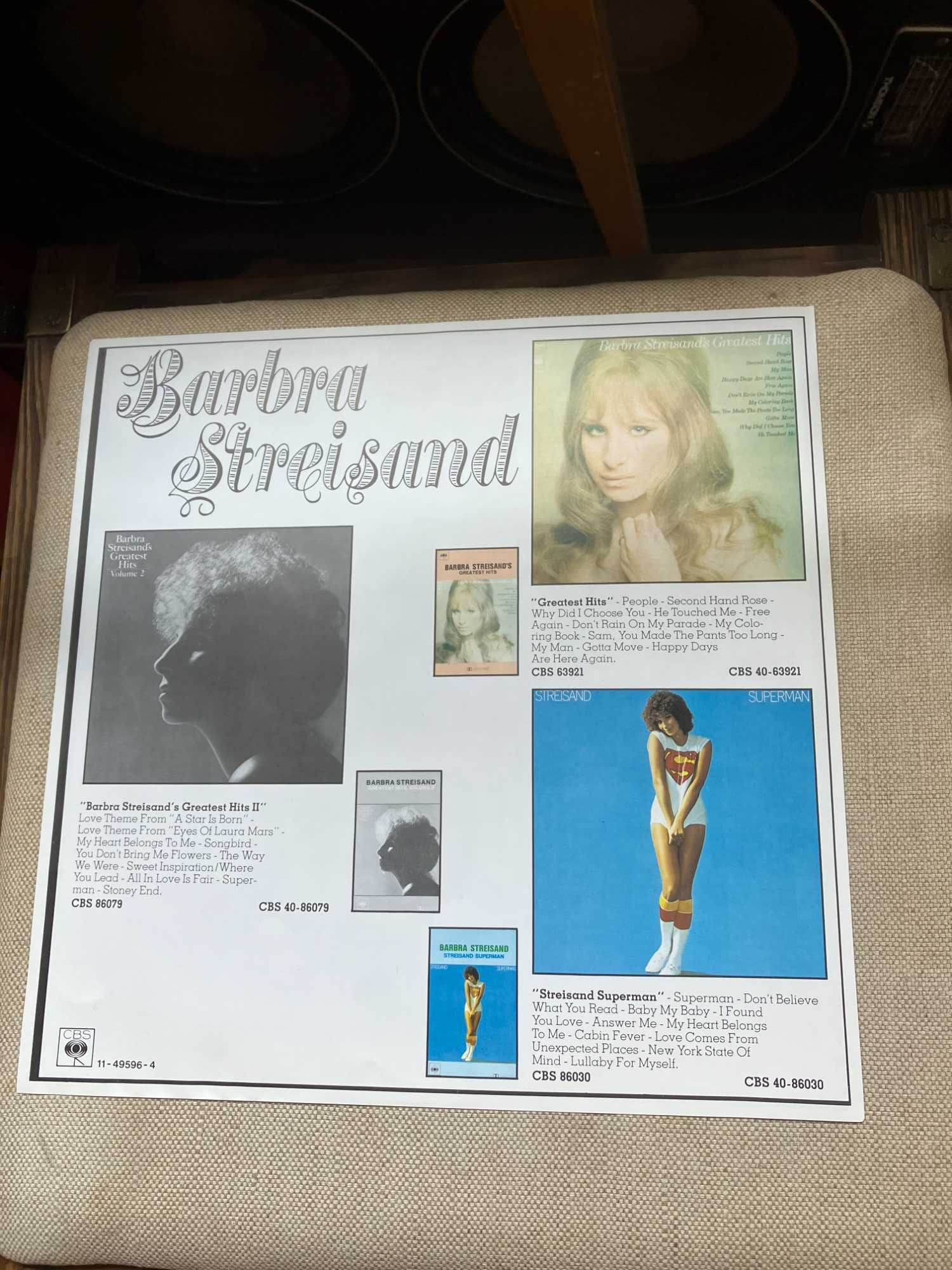 Winyl Barbara Streisand  " Greatest Hits " mint