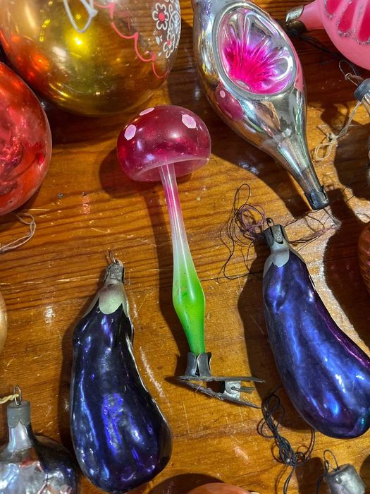 Продам скляні іграшки для ялинки