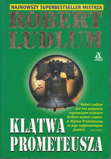 Robert Ludlum Klątwa Prometeusza stan bdb++