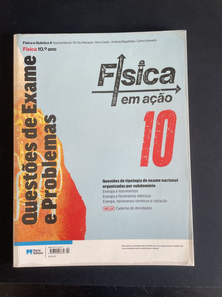 Caderno de atividades fisica