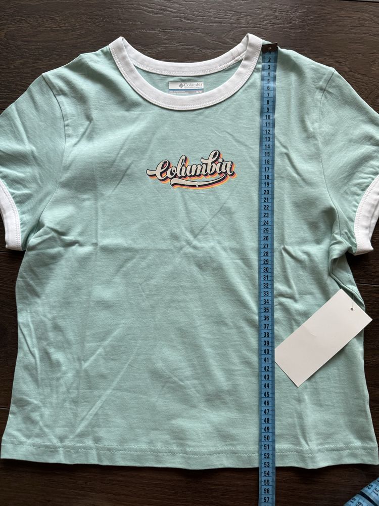 Koszulka damska z krótkim rękawem, t-shirt Columbia, rozmiar M
