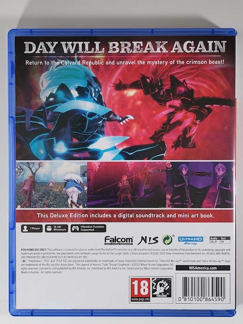 The Legend of Heroes Trails through Daybreak II Deluxe Edition / PS5