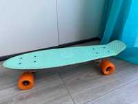 Продам скейтборд пенні борд Fish Skateboards 22.5" м'ятний б/в