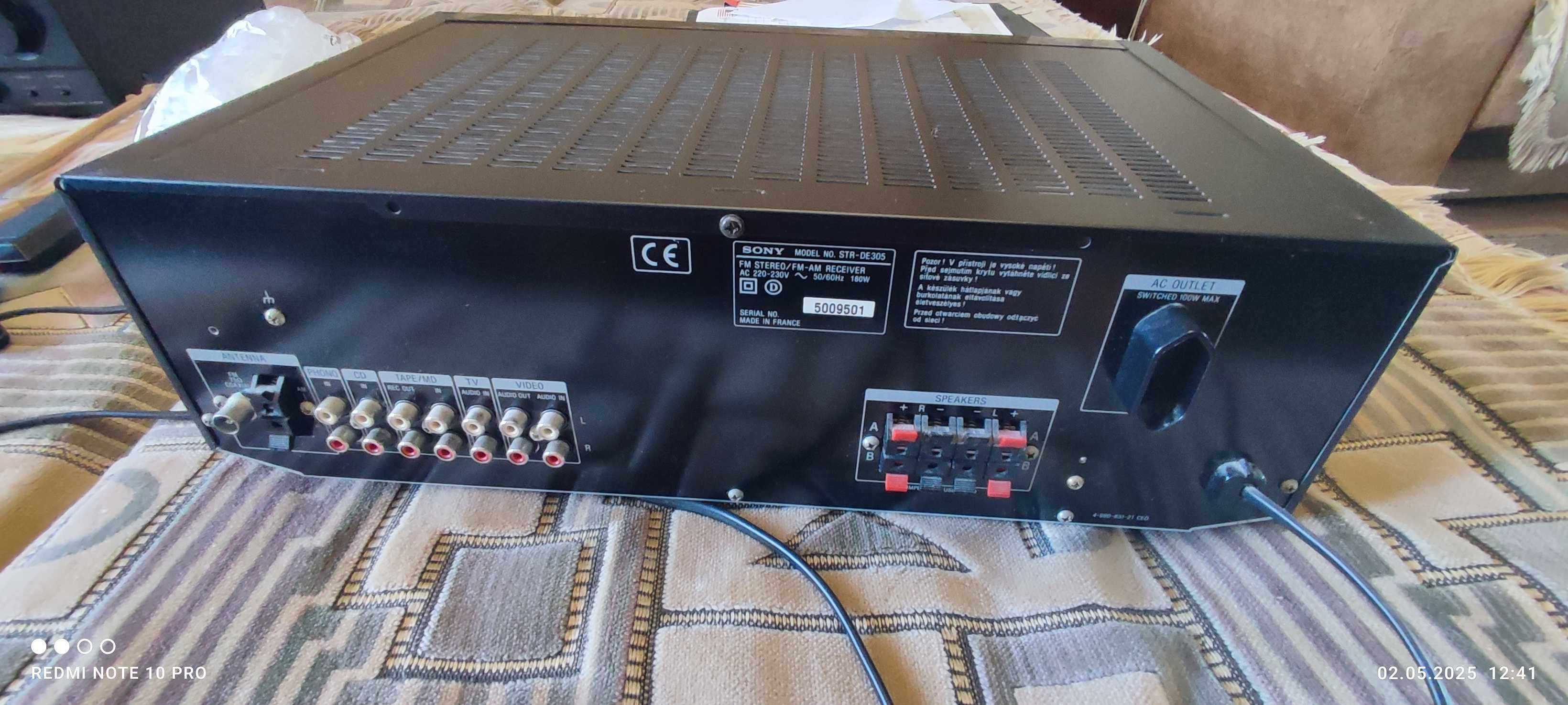 Ресивер Sony STR-DE305 (підсилювач, усилитель)