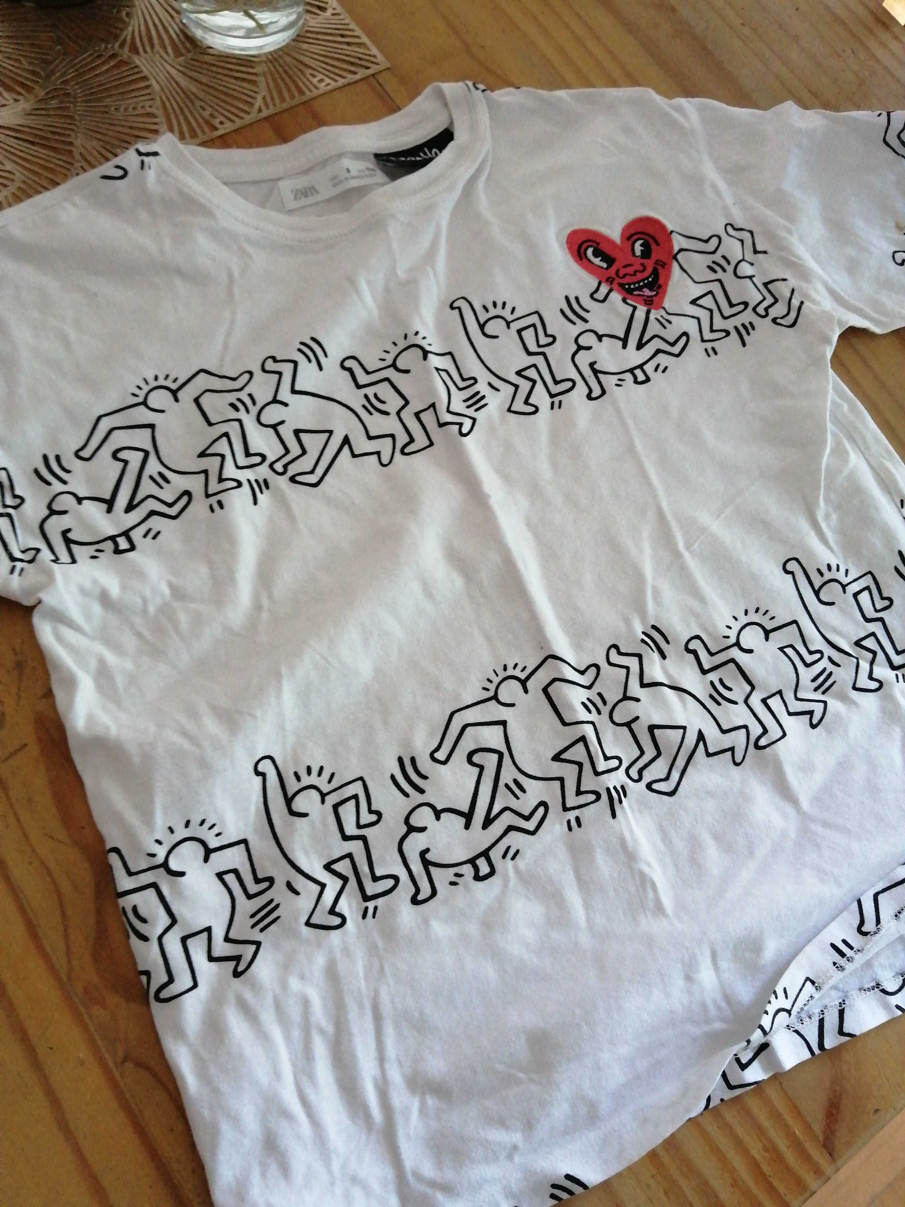 T-shirt Zara keith haris