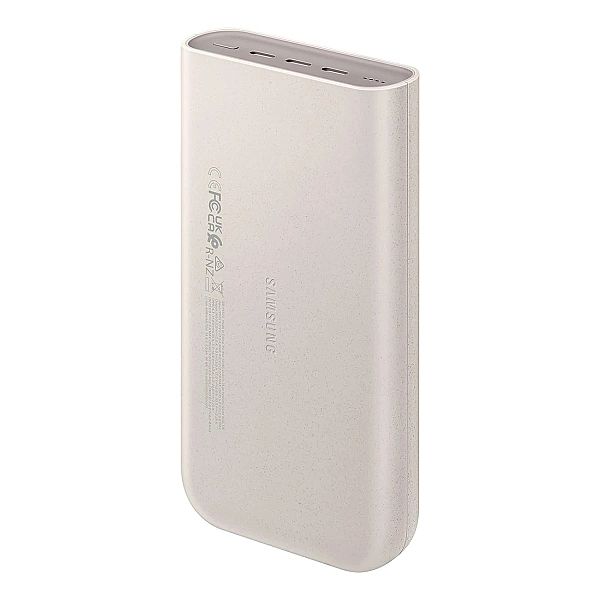 Powerbank Samsung EB-P4520XUEGWW 20000 mAh 3x USB-C 45W SFC - beżowy