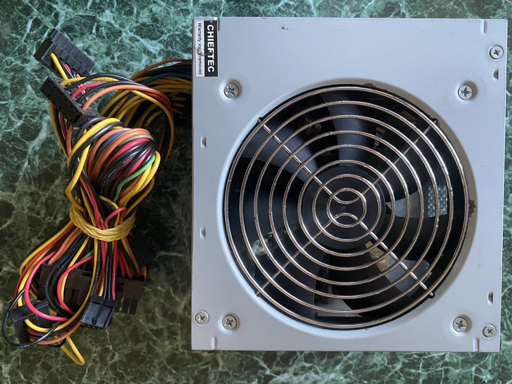 Блок живлення до ПК Chieftec GPA-500S/Evga 600w