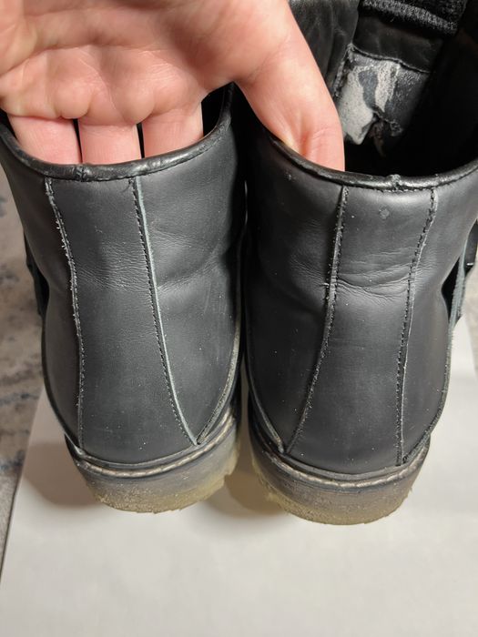 rick owens birkenstock boots