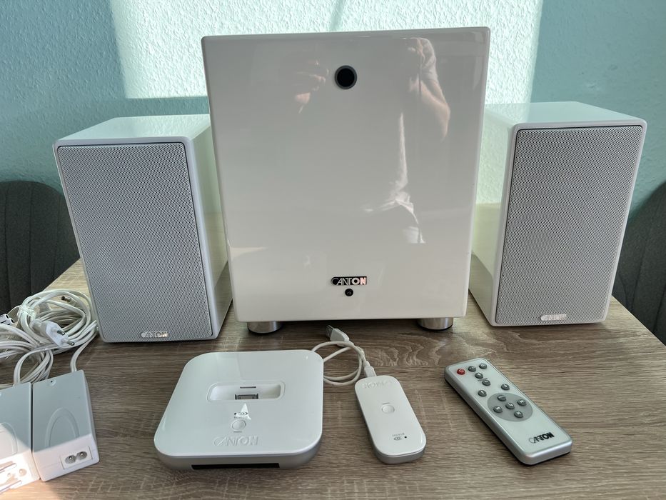 #1478 Canton your sub your duo głośniki bezprzewodowe 2.1 subwoofer