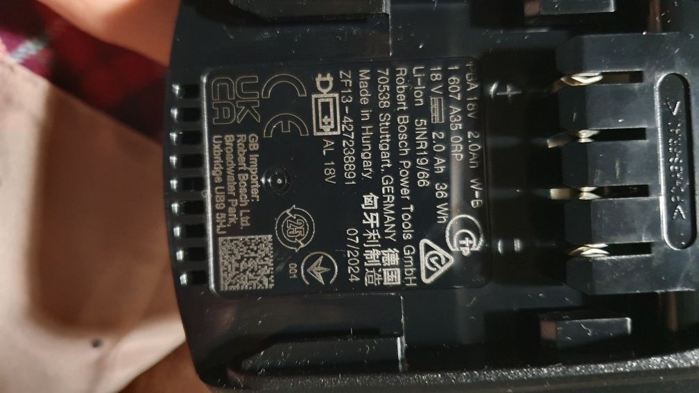 Акумулятор (батарея) Bosch 18v 2.0ah