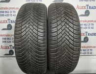 2 шт. 215/55 R18 Continental AllSeason Contact шини бу, 2022 рік 7 мм,