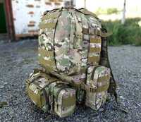 Військово-тактичний рюкзак Molle Assault 55 L+ 3 органайзери