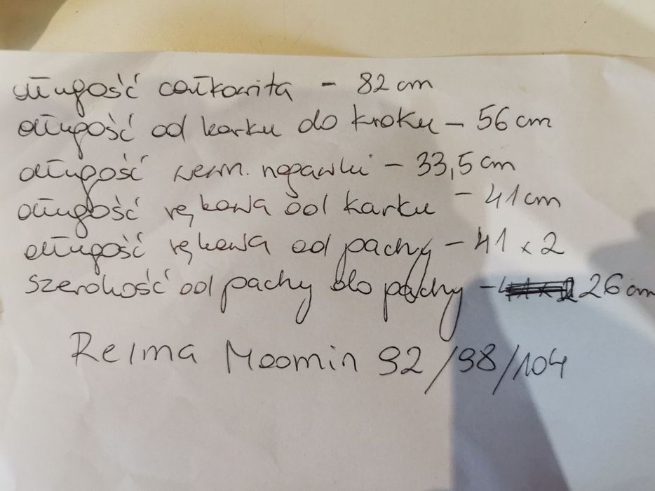 Kombinezon zimowy Reima 92 /98 limitowana edycja Moomin