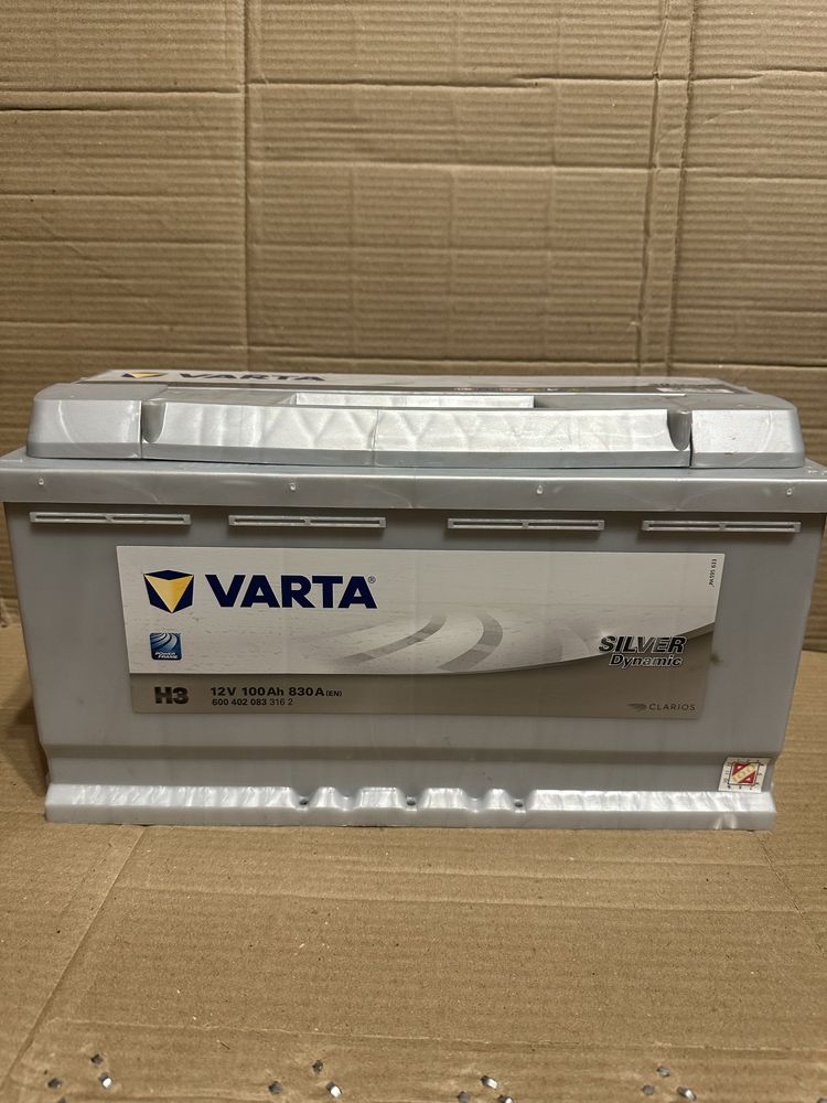 Автомобильный аккумулятор VARTA 12v 100Ah 830A Silver Dynamic (H3)