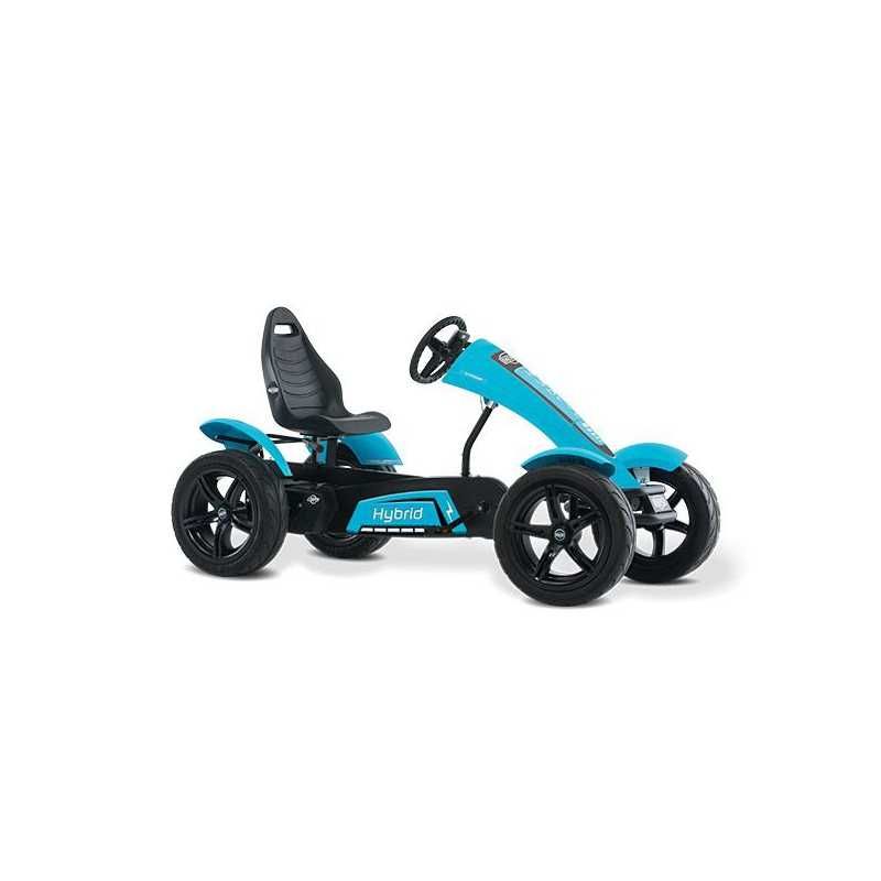 NIebieski BERG wielki Gokart XXL na pedały Hybrydowy E-BFR-3 24V 6+