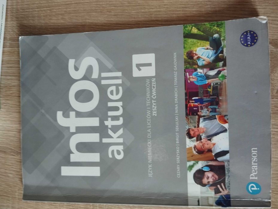 Infos aktuell 1 zeszyt ćwiczeń częściowo uzupełnione 1 18zł