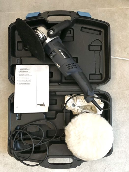 Máquina Einhell 2 em 1 - Polidora/ Lixadora