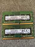 2x  4GB RAM DDR4 2666Mhz laptop
