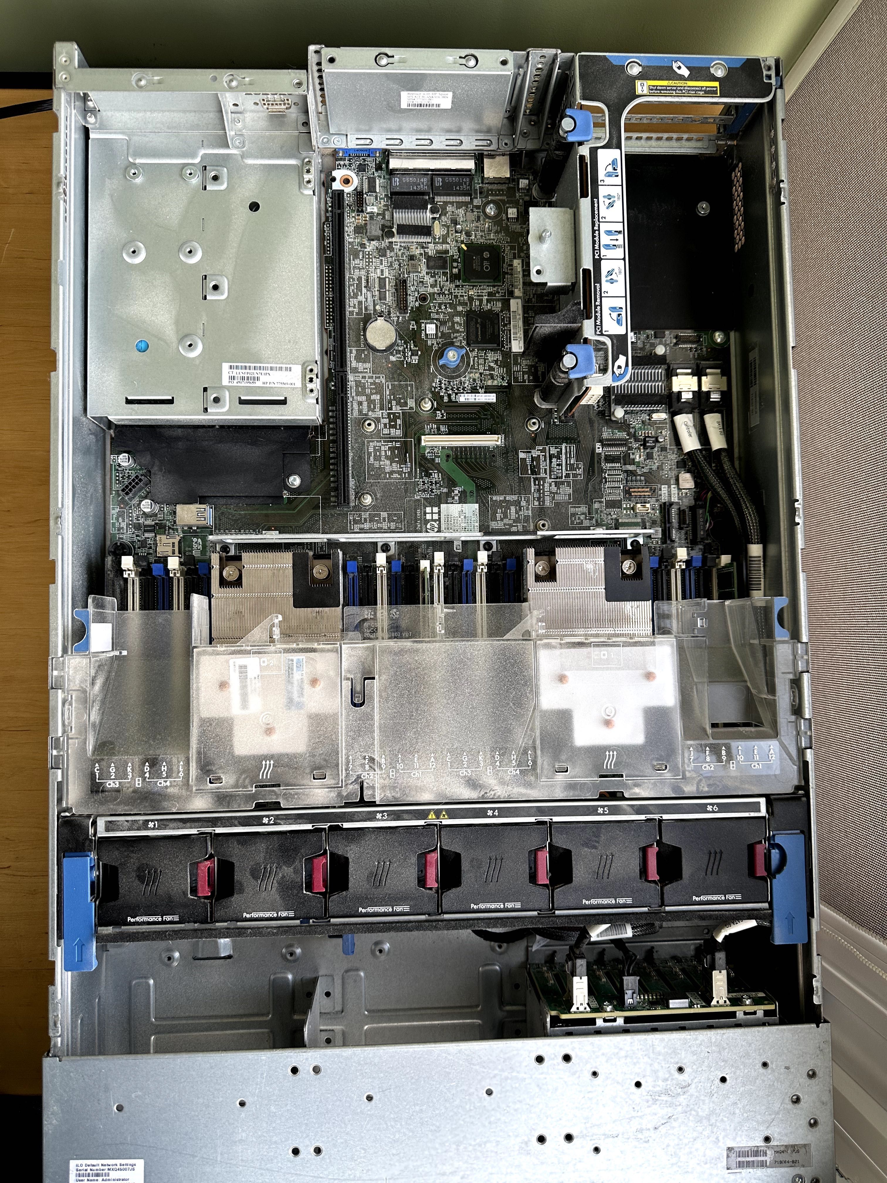 Сервер HP DL380 G9 + 8SFF 2x E5-2637 v4 + 32 DDR4