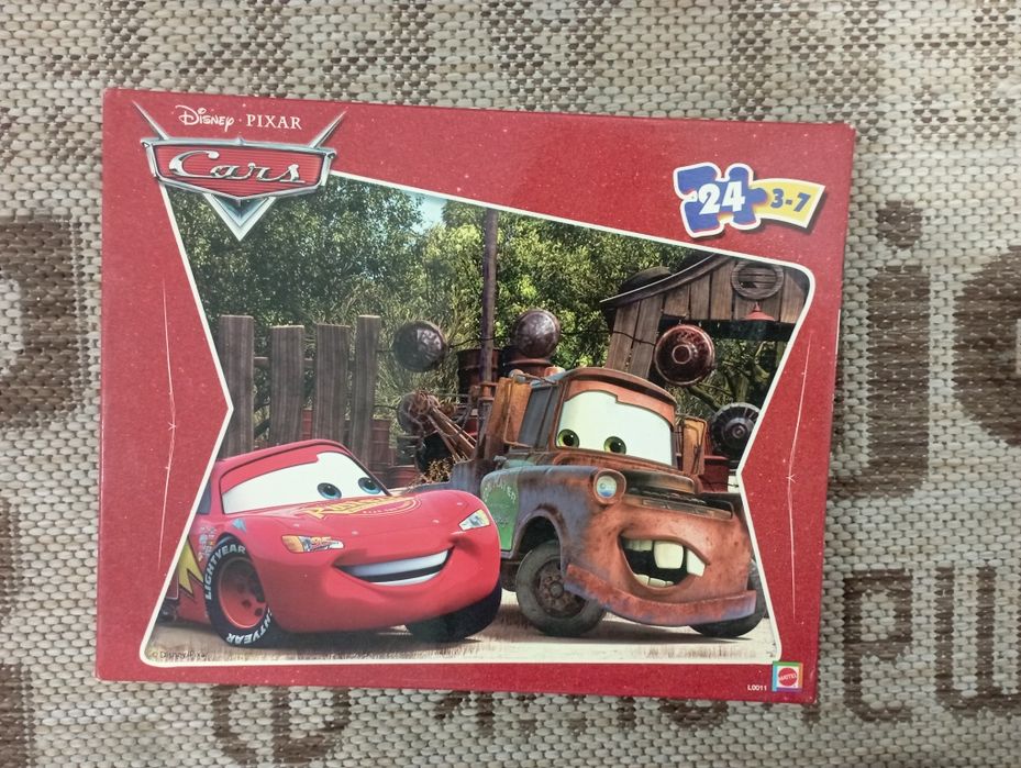 Puzzle dla chłopca Cars