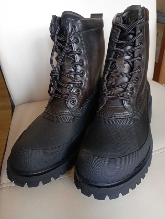 Чоловічі черевики frye alaska lace up stone