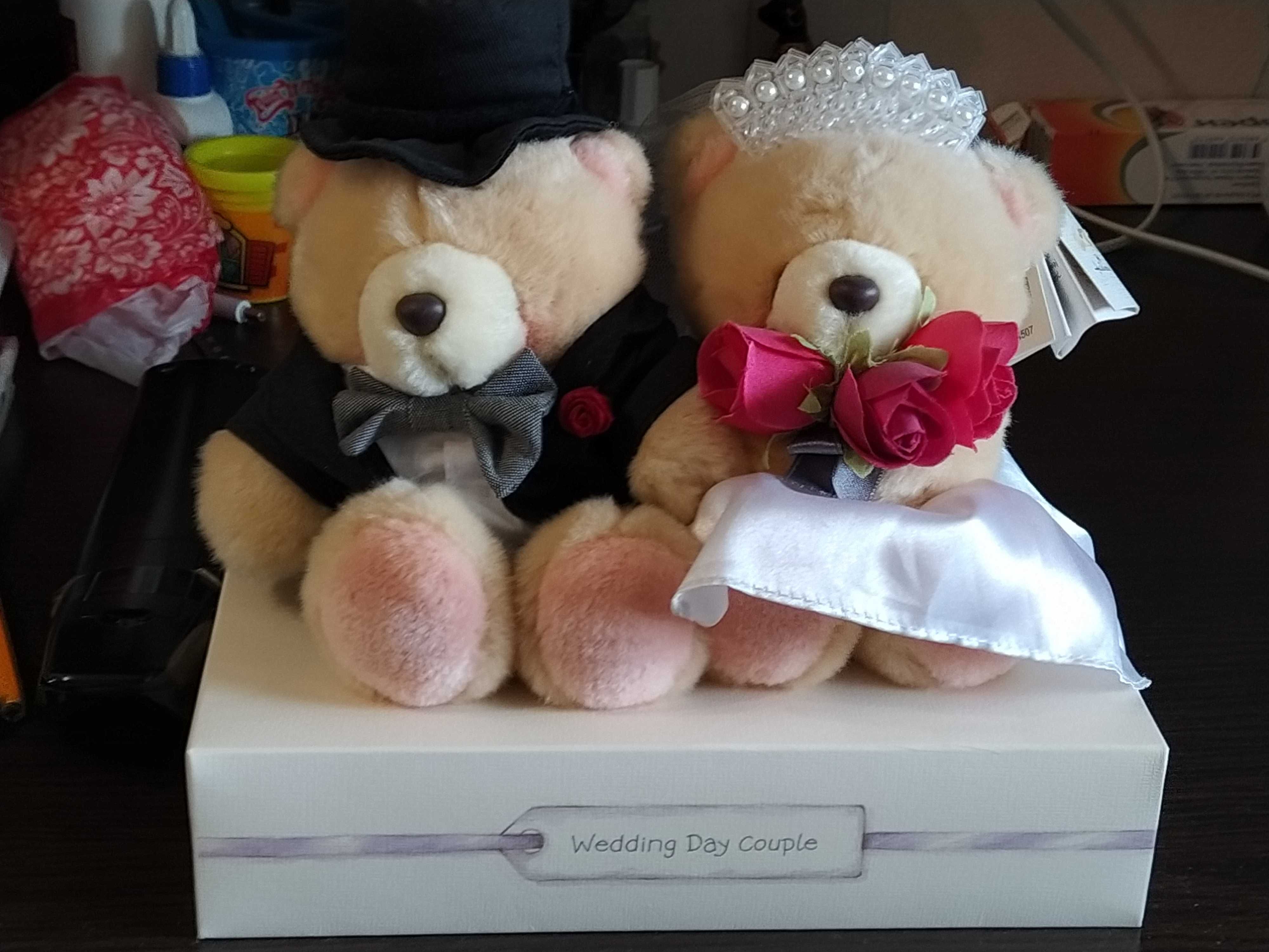 Couple wedding hallmark мишки Тедди жених и невеста