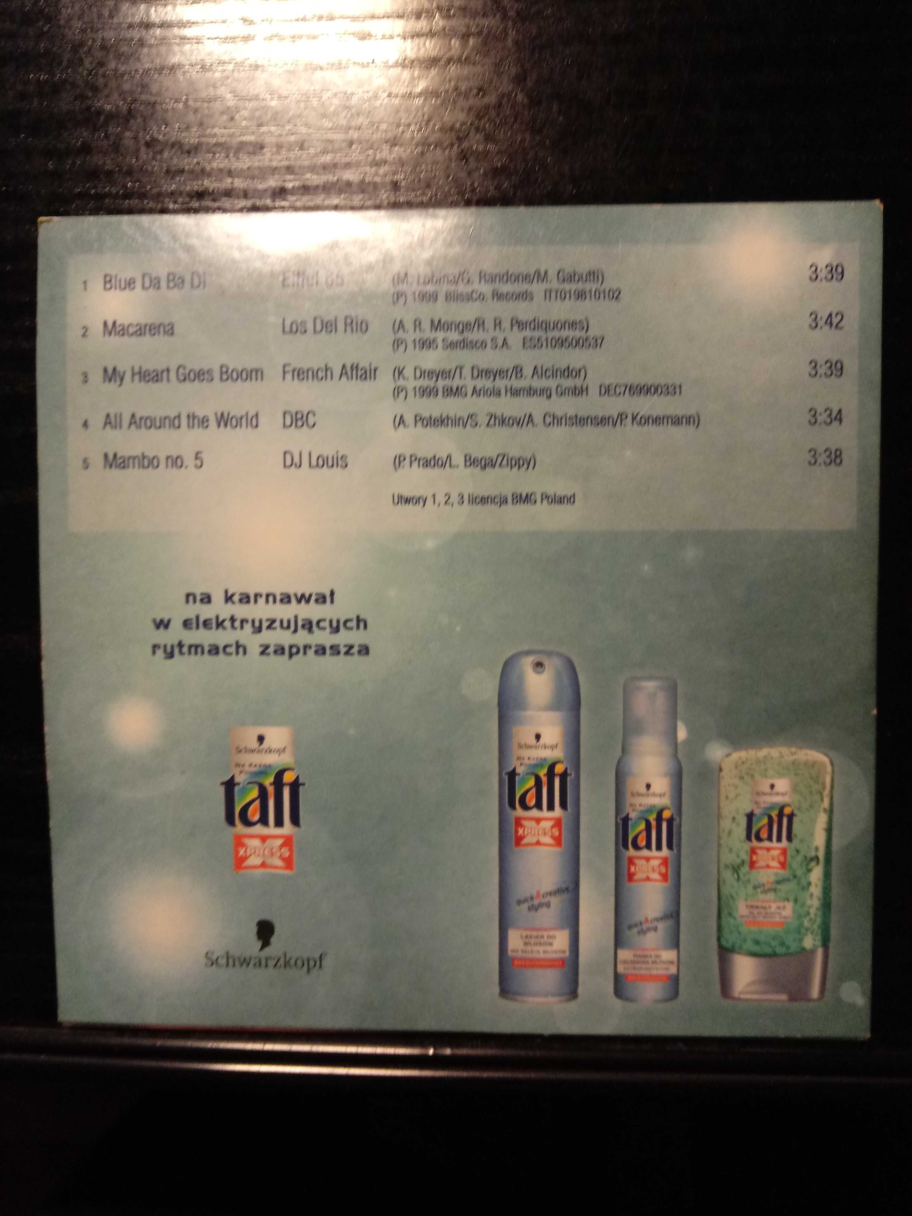 Płyta CD "Odważnie...Odlotowo...Przebojowo..." (muzyka pop)