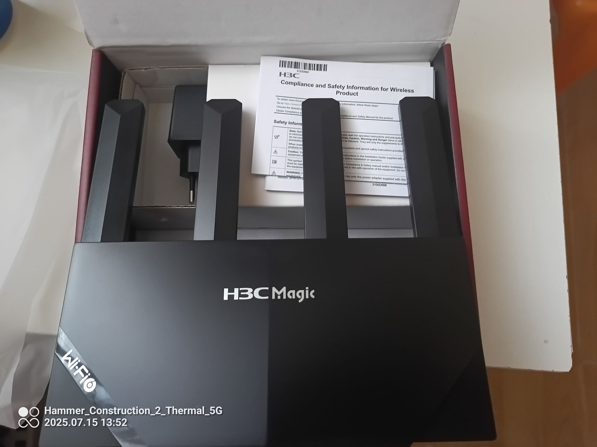 Router wifi 6 NX15