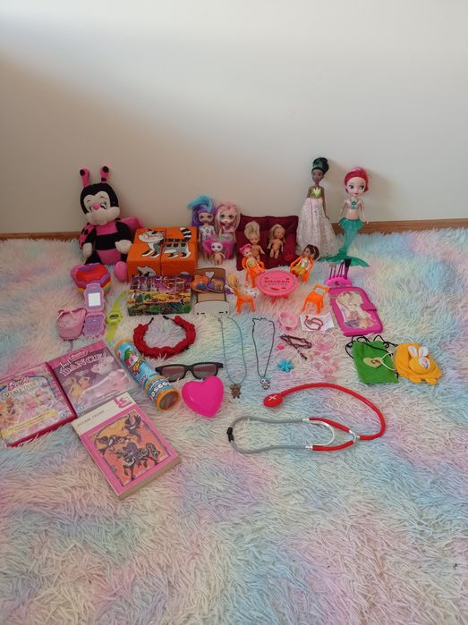 Пакет лот іграшок для дівчинки