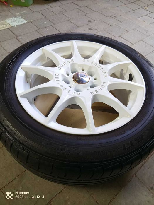 Piękne i oryginalne alufelgi z oponami 17"