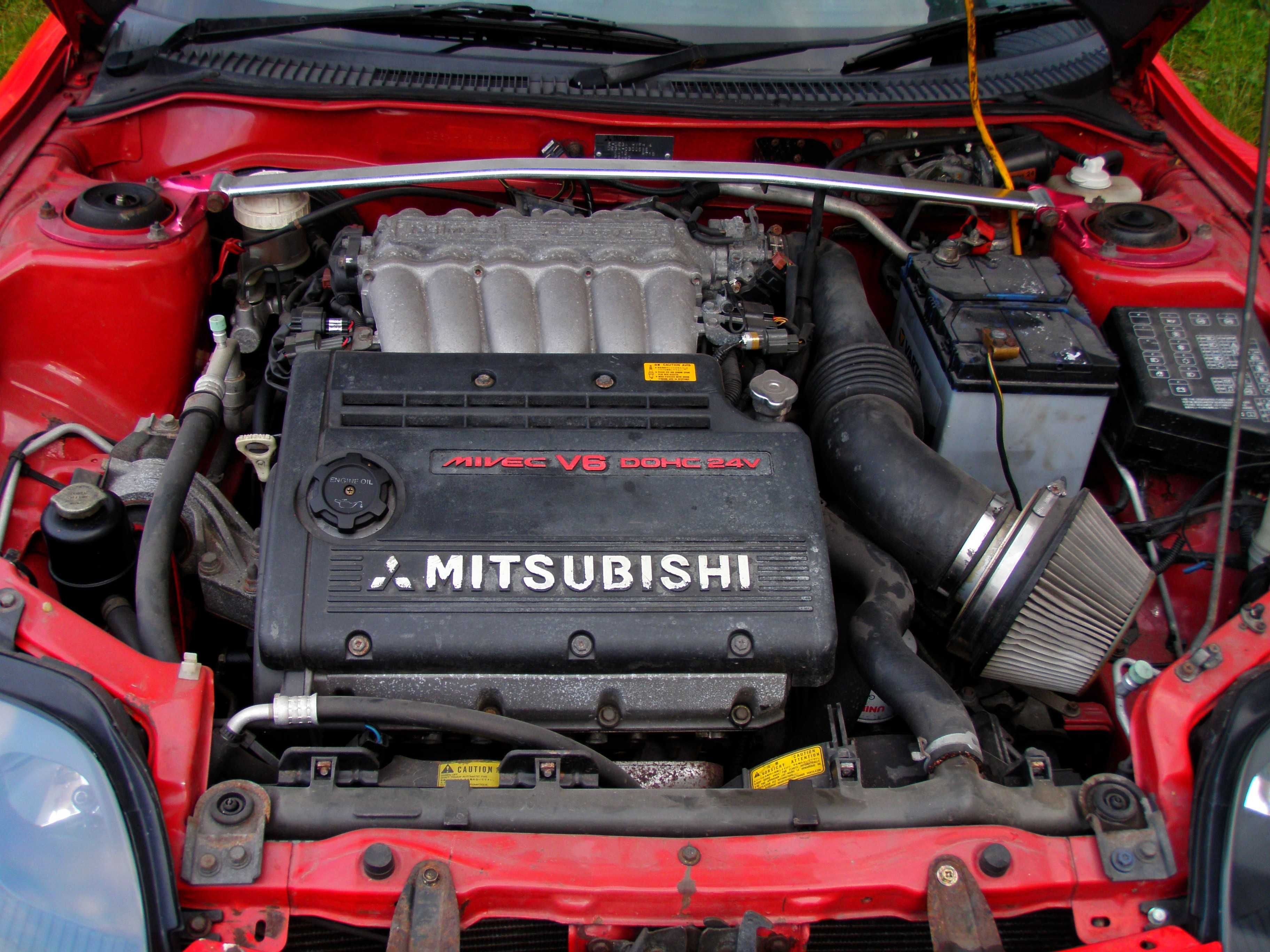 części Mitsubishi FTO, silnik 6a12 dohc, 6a12 mivec, 4g63t