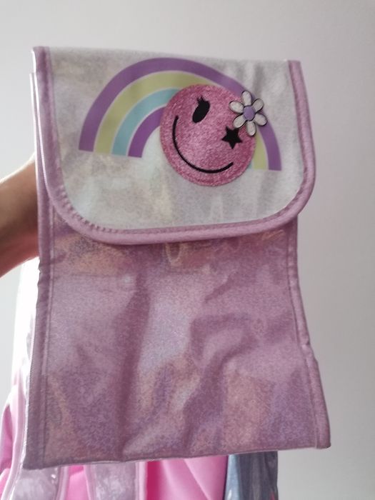 Nowy plecak 3 części błyszczący