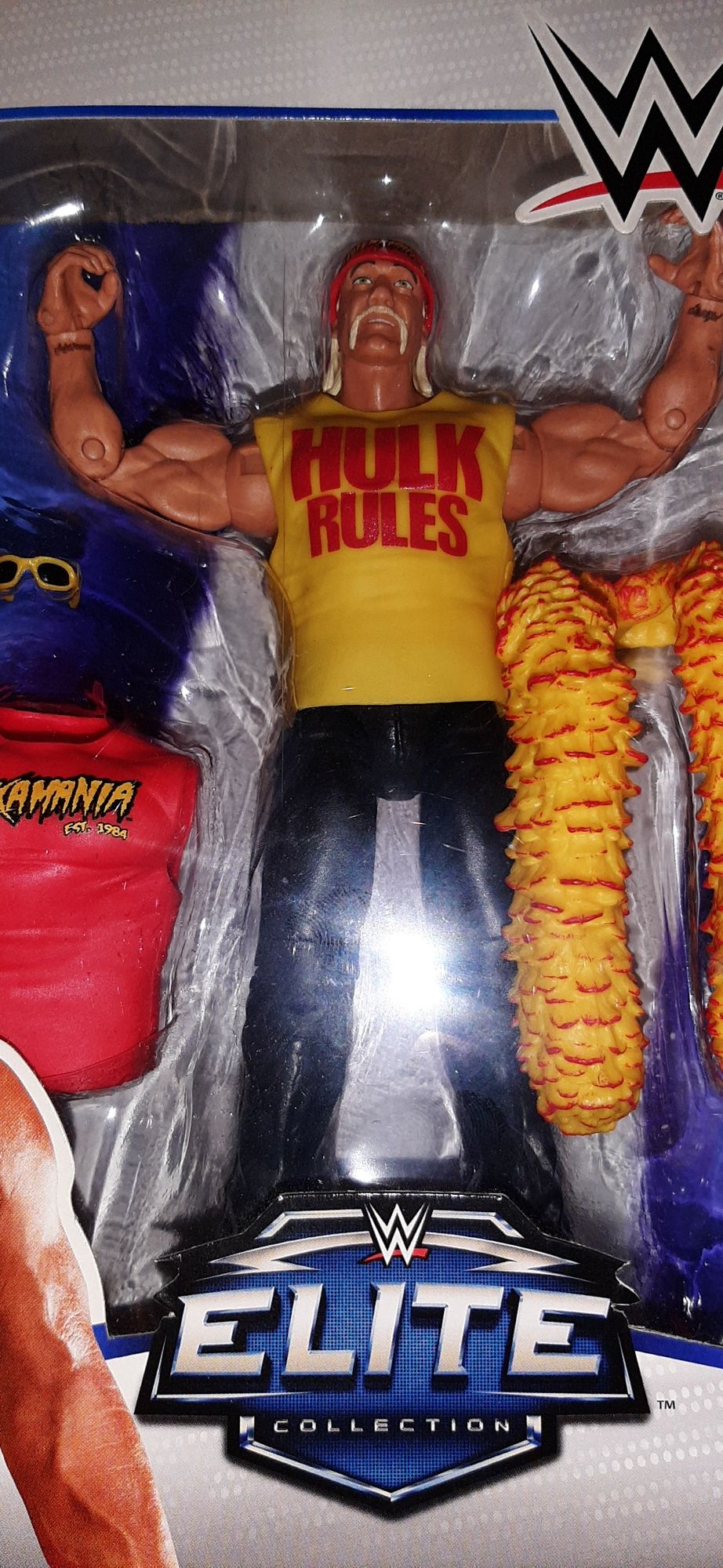 Figura/boneco Hulk Hogan Elite selado Wwe-wrestling