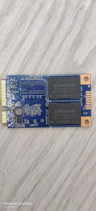 SSD Накопичувач Kingston SUV-500MS 240GB mSATA (SUV500 MS/240G)