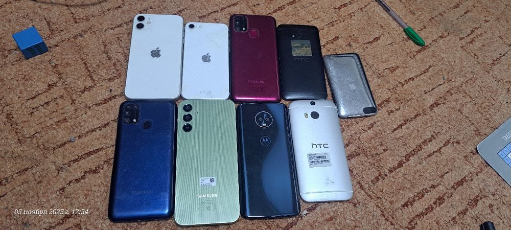 Продам мобильные телефоны разных марок, как доноры или на восстановлен