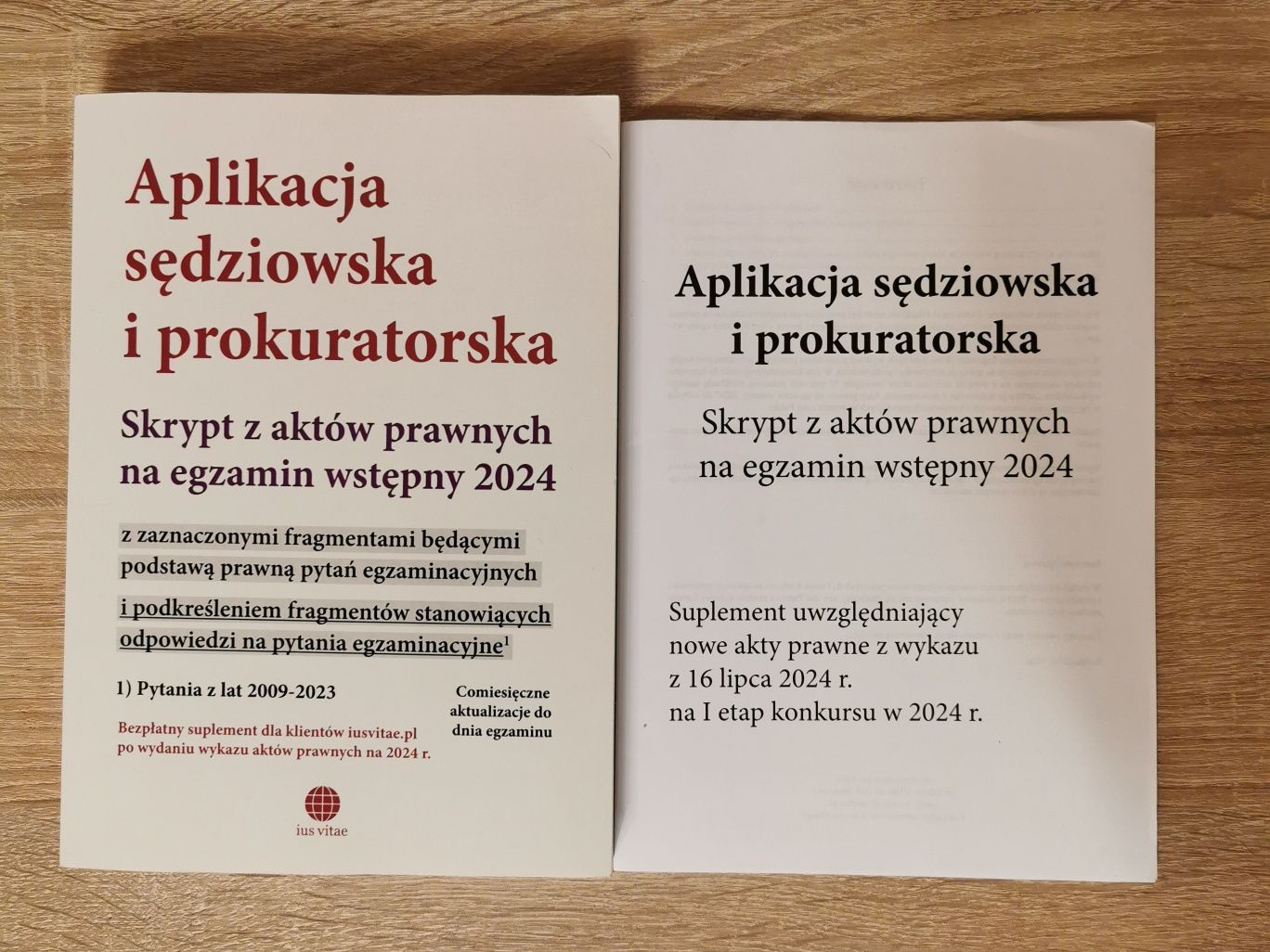 Skrypt Ius Vitae aplikacja prokuratorska sędziowska
