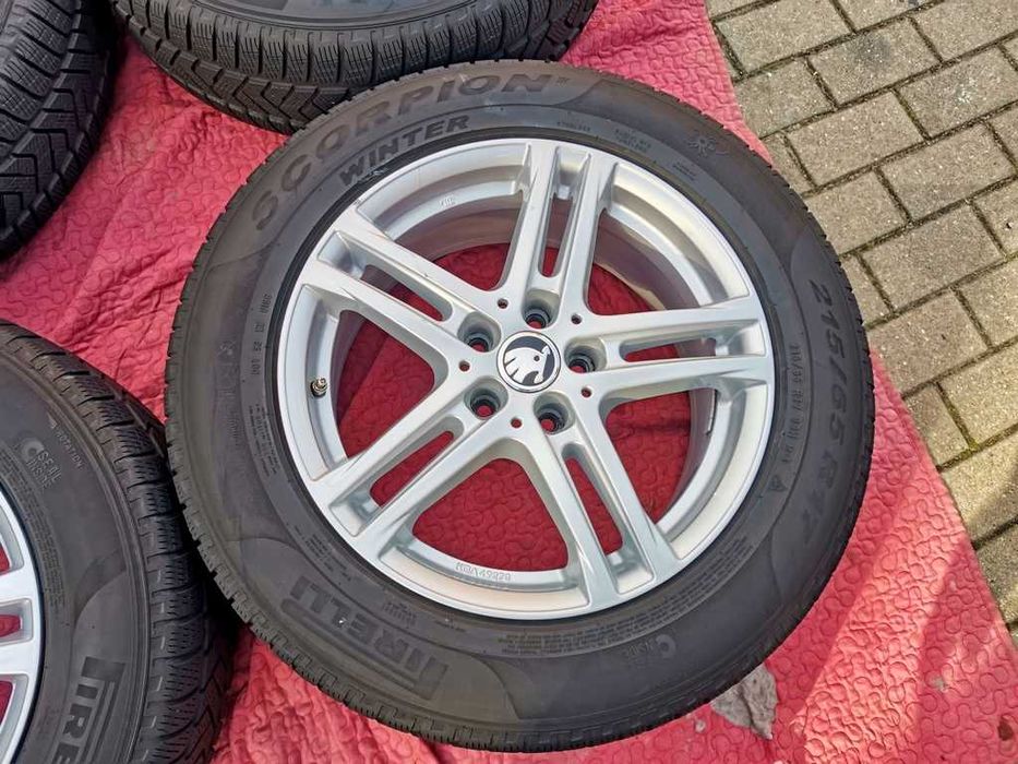 KOŁA zima 17' SKODA KODIAQ ET36 - 5x112 - 215/65/17 Pirelli