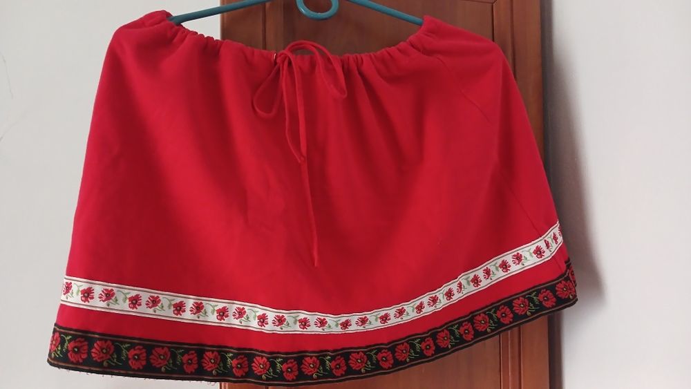 Спідниця на флісі для школярки 1-11 класів талія регулюється до 94 см