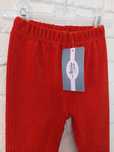 Lily Grey 110 welurowe leginsy czerwone