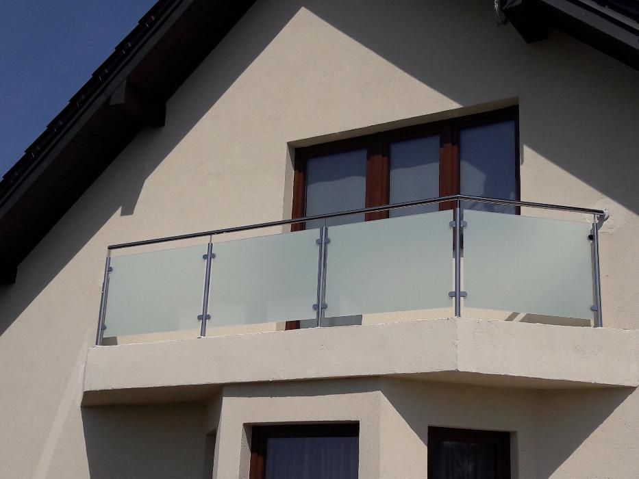 Balustrady Nierdzewne, Szklane , Proszkowo-Malowane, Niskie Ceny