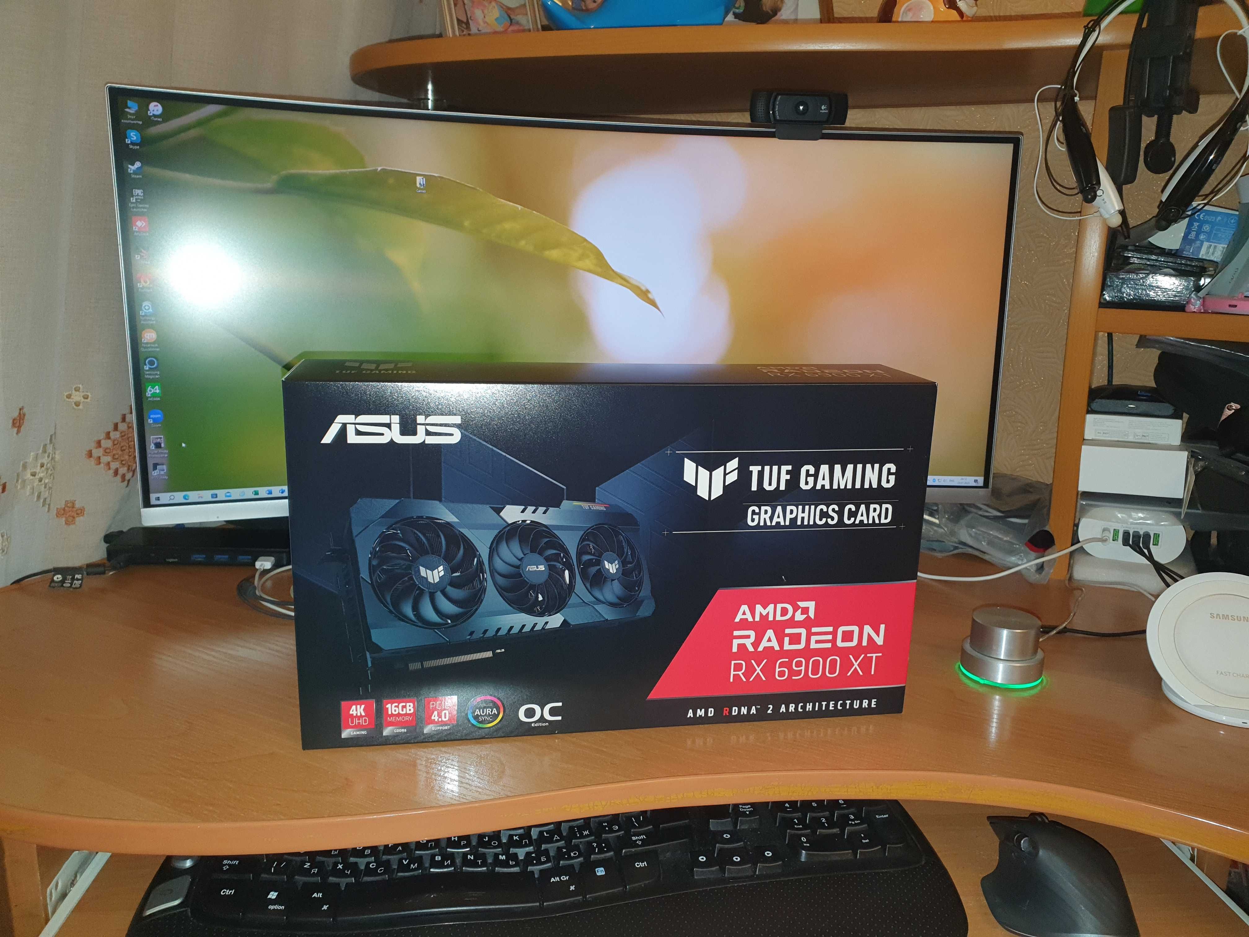 Продам ASUS TUF-RX 6900 XT - O16G-gaming оф. Украинская гарантия.