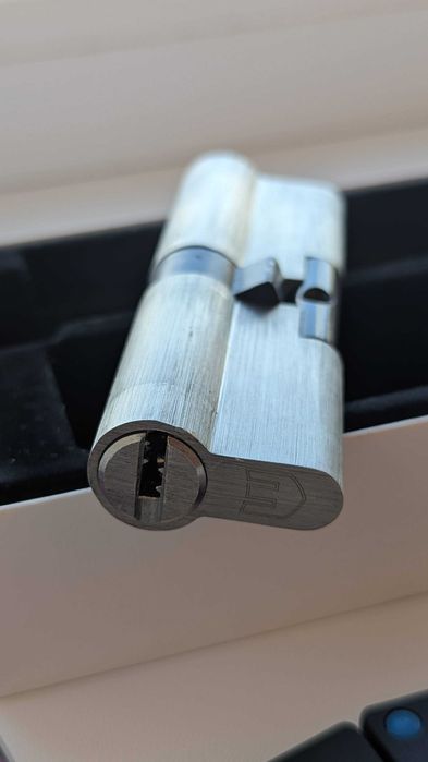 Циліндр замка (серцевина) ШЕРЛОК HK 100 (50*50) нікель