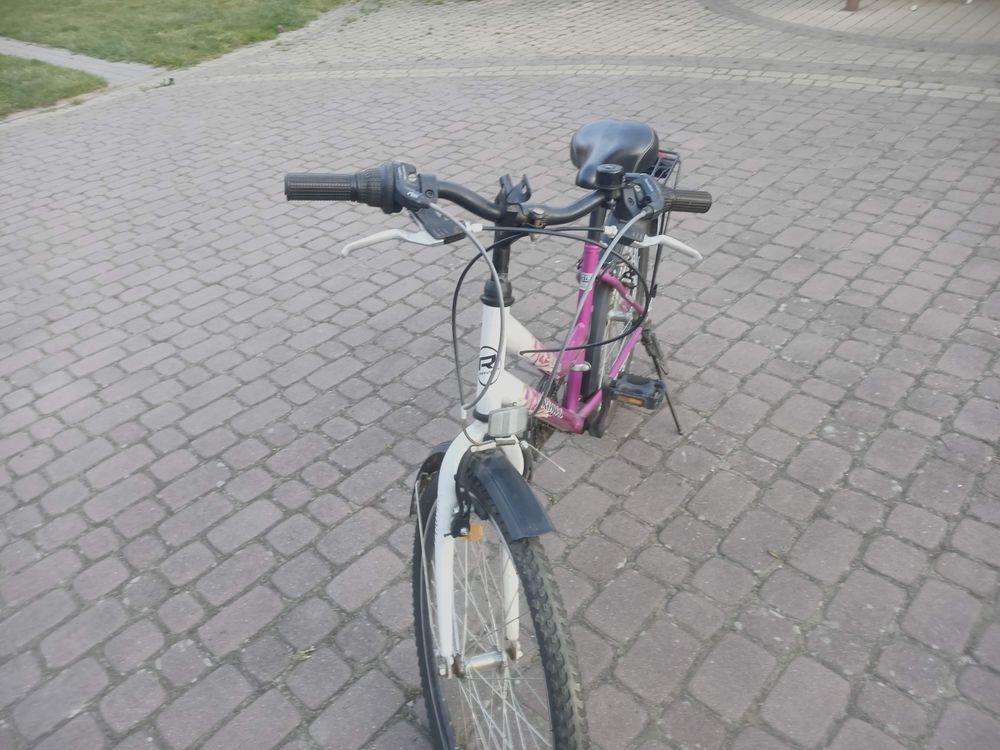 Rower dla dziewczynki 24 cale Rayon stan bdb Shimano 18 biegów