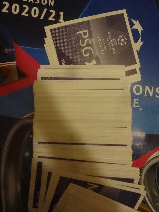 Topps Champions League 2020 - 2021 Naklejki na sztuki