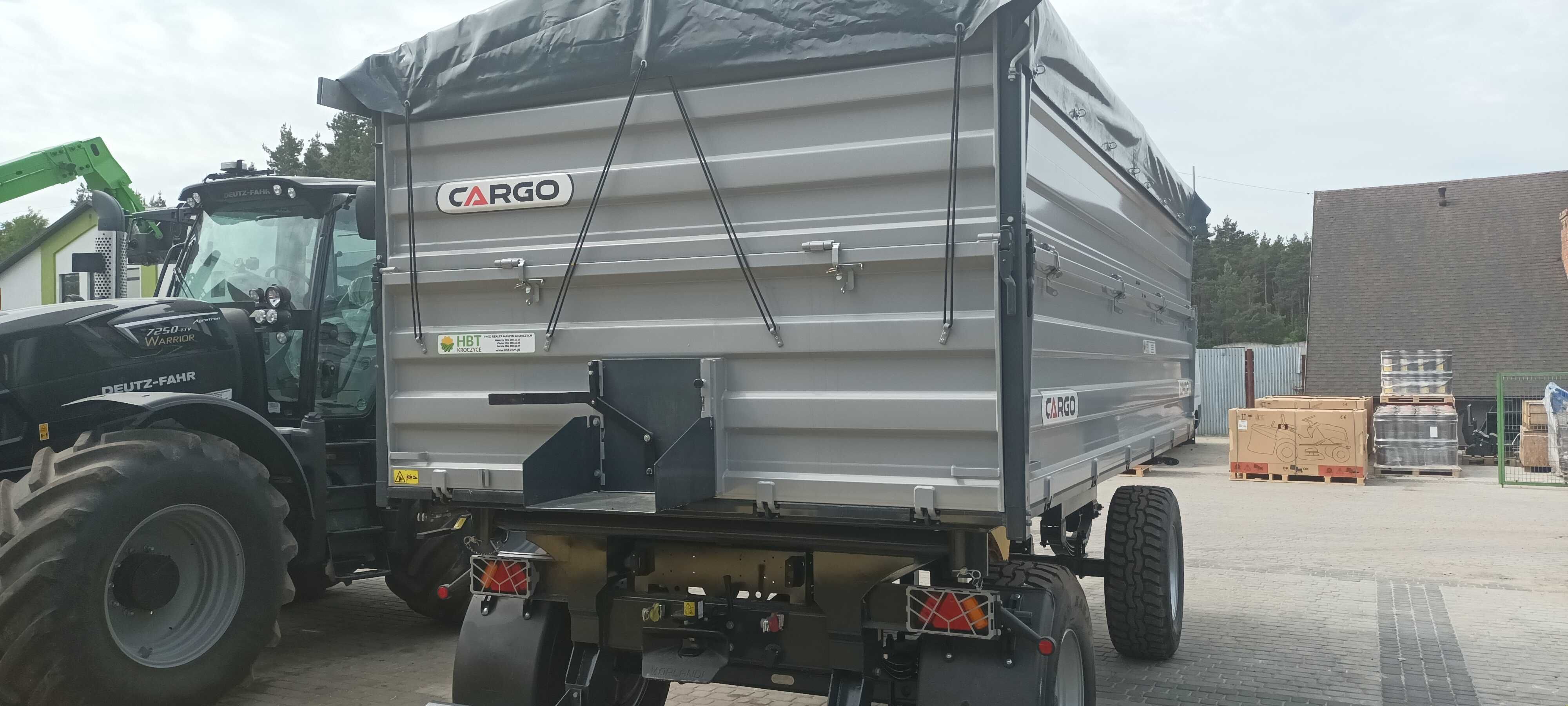 Przyczepa rolnicza D140P Cargo 14 ton
