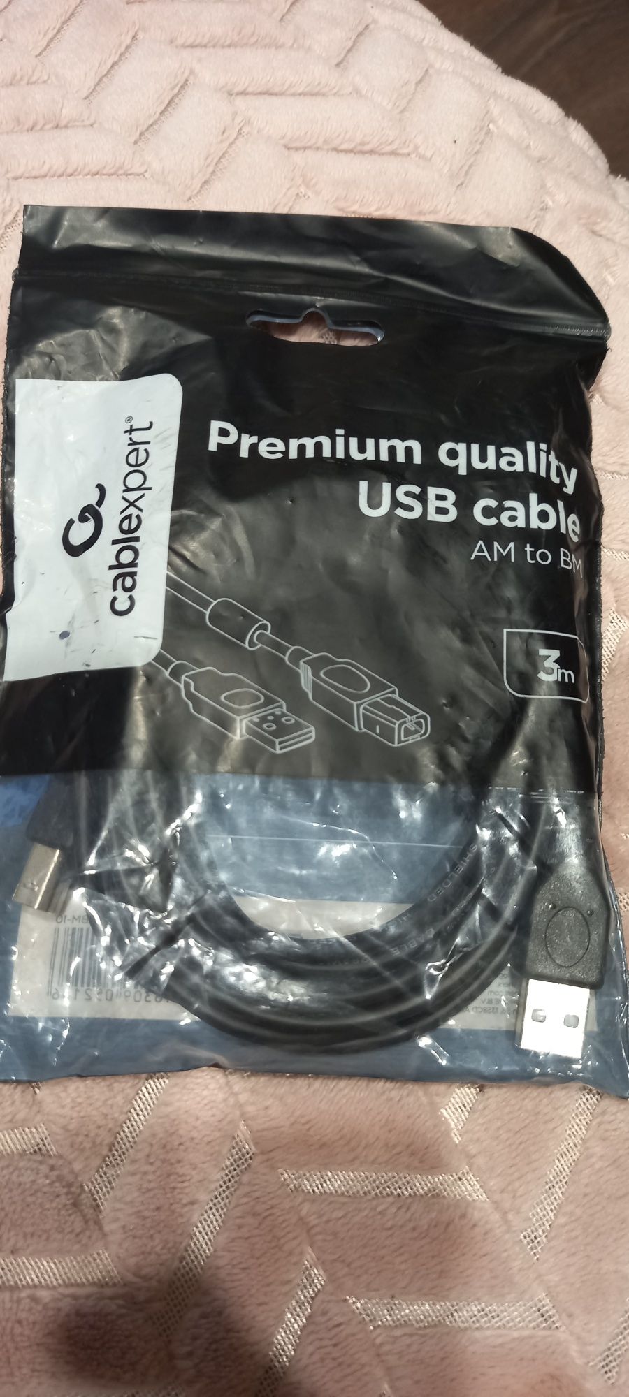 Кабель USB2-AMBM-10, преміум якість USB 2.0 3м