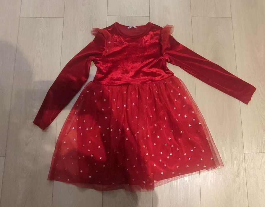 Sukienka świąteczna 134