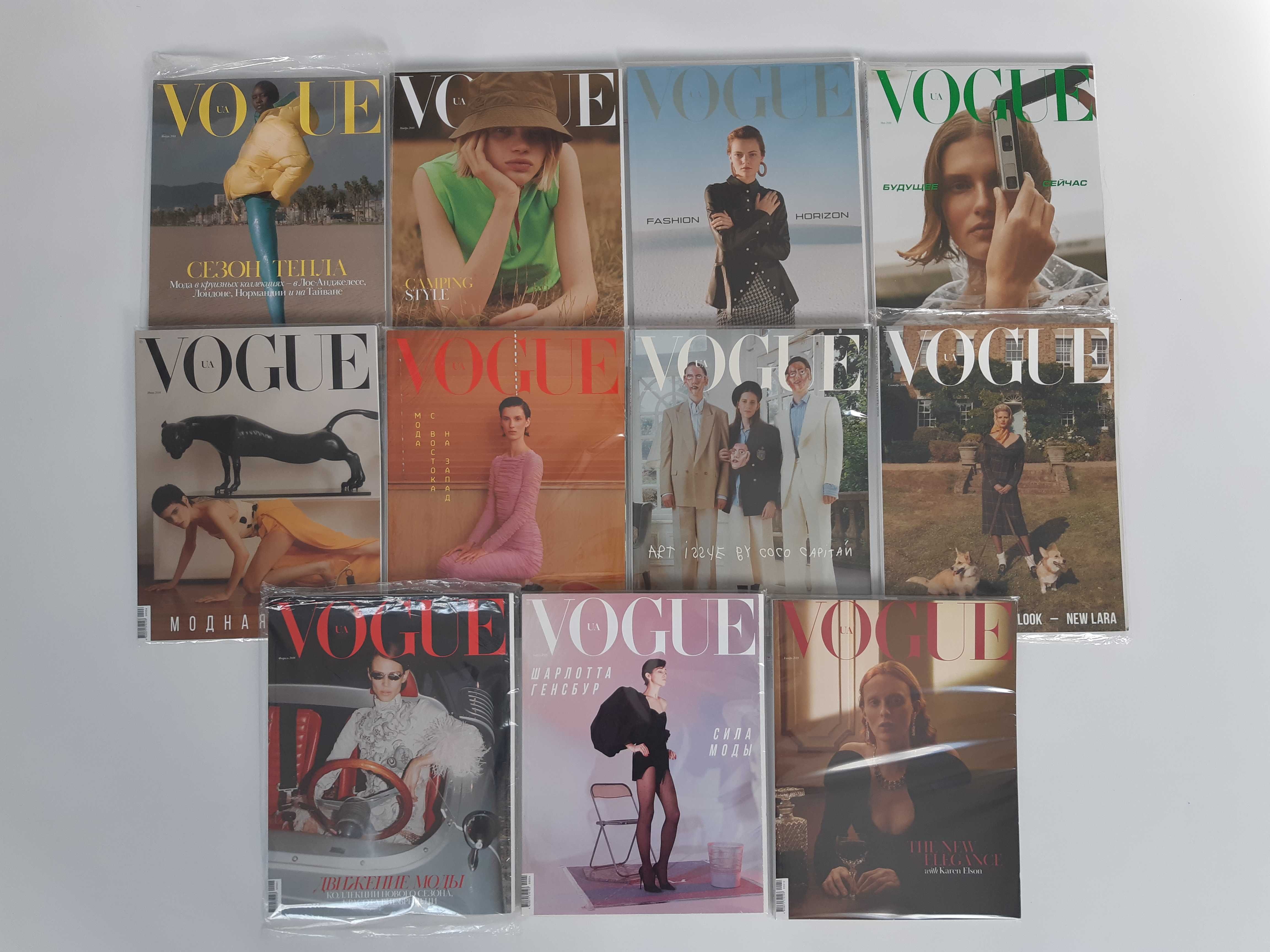 Журнал вог Україна,зарубіжні Vogue/ British,CS,Іспанія, Китай, Франція