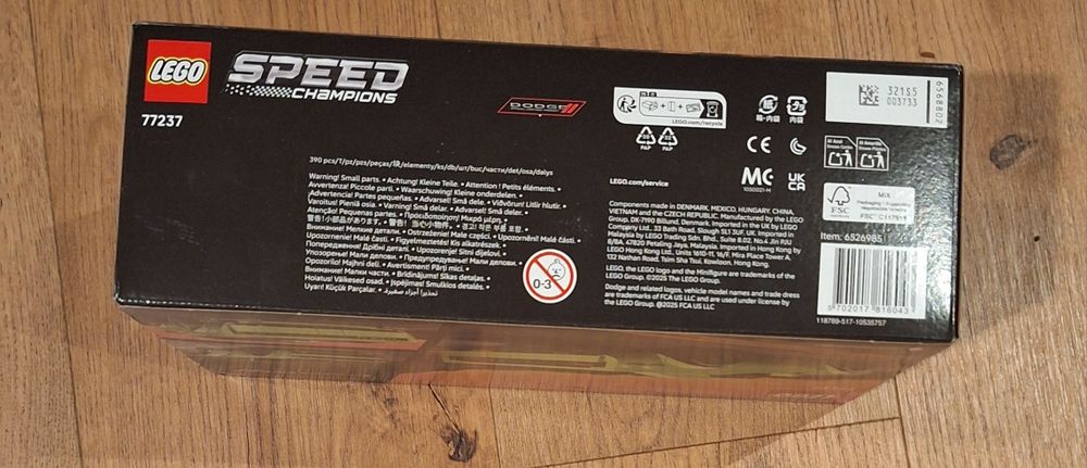 LEGO 77237 Speed Champions Dodge Challenger SRT Hellcat 
- nowy