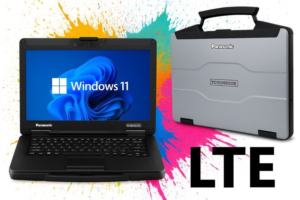 Pancerny laptop przemysłowy Panasonic WIN11 FZ-55 32GB 2Tb SSD + LTE